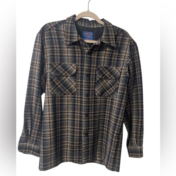 Pendleton Other - Pendleton Plaid Button-Up Shirt,
100% Pure Virgin Wool